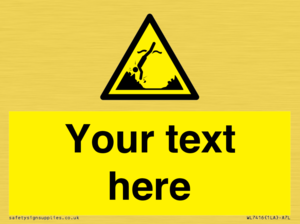 Custom Warning submerged objects